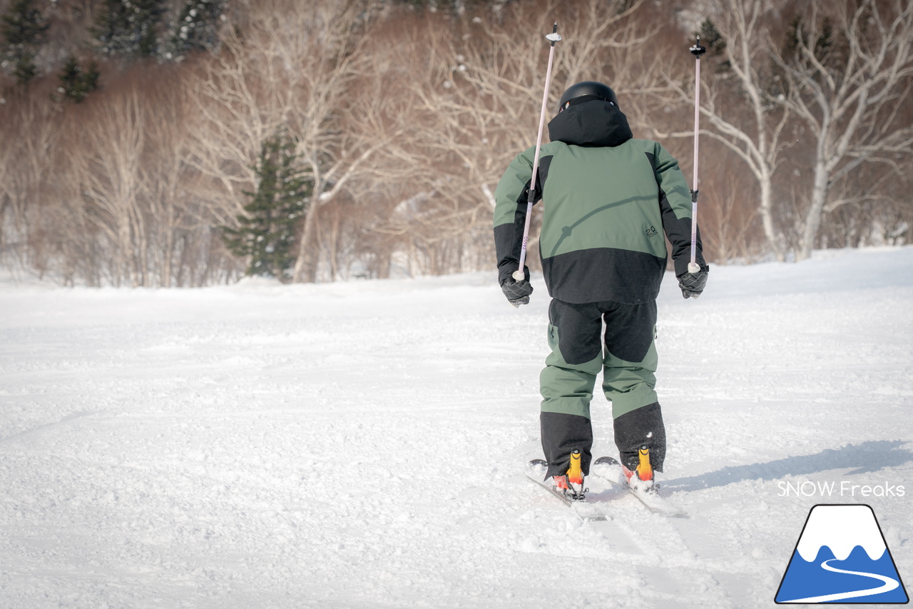 キロロリゾート｜[okaphoto]ことフォトグラファー・岡崎宜紀さんの撮影に密着。被写体となるのは...全日本スキー技術選ファイナリスト『原田侑駿 - Yuma Harada』(^^)/